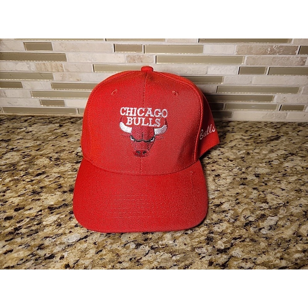 Chicago Bulls Hat Cap Adjustable Strapback NBA Basketball New Red